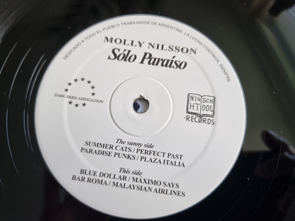 Molly Nilsson - Sólo Paraíso | Dark Skies Association (DSA054) - 3 Molly Nilsson - Sólo Paraíso | Dark Skies Association (DSA054) - 3