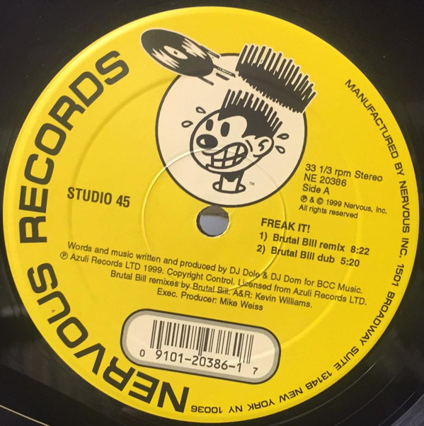 Studio 45 - Freak It! | Nervous Records (NE 20386)