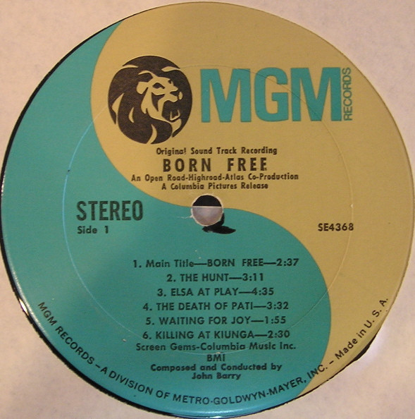 Born Free (Original Sound Track Recording)