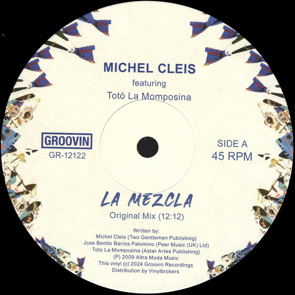 Michel Cleis & Totó La Momposina - La Mezcla (2024 Reissue) | Groovin Recordings (GR-12122) - 3 Michel Cleis & Totó La Momposina - La Mezcla (2024 Reissue) | Groovin Recordings (GR-12122) - 3