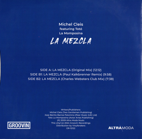Michel Cleis & Totó La Momposina - La Mezcla (2024 Reissue) | Groovin Recordings (GR-12122) - 2 Michel Cleis & Totó La Momposina - La Mezcla (2024 Reissue) | Groovin Recordings (GR-12122) - 2