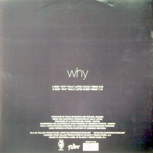 ShinyGrey - Why (Wally Lopez Remixes) | Vendetta Records (VENMX 543)