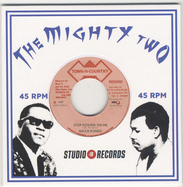 Maxie Romeo - Stop Picking On Me | Town-N-Country (JGM7-015) - main Maxie Romeo - Stop Picking On Me | Town-N-Country (JGM7-015) - main