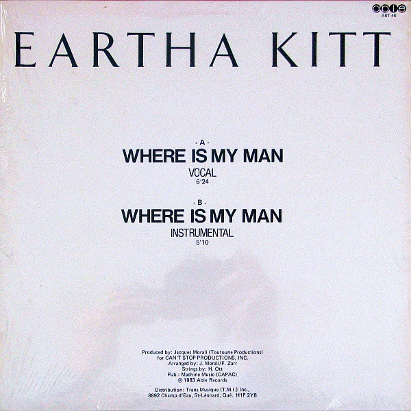 Eartha Kitt - Where Is My Man | Able (ABT 46) - 2 Eartha Kitt - Where Is My Man | Able (ABT 46) - 2