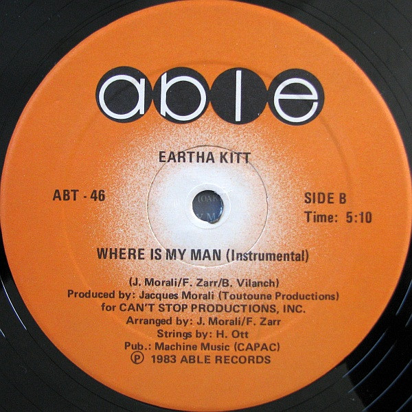 Eartha Kitt - Where Is My Man | Able (ABT 46) - 4 Eartha Kitt - Where Is My Man | Able (ABT 46) - 4