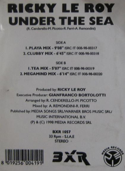 Ricky Le Roy - Under The Sea | BXR (BXR 1057) - 5 Ricky Le Roy - Under The Sea | BXR (BXR 1057) - 5