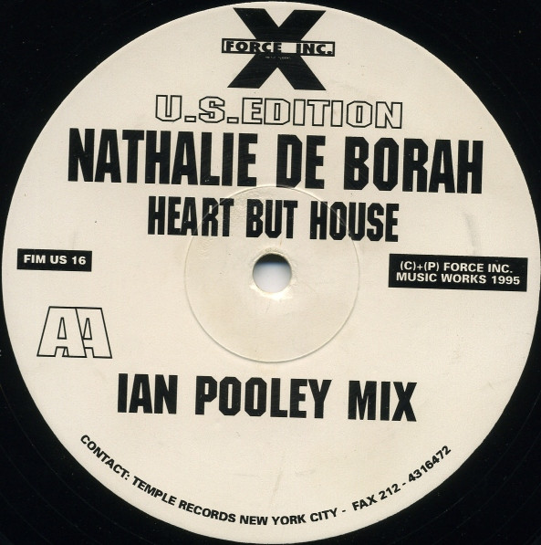 Nathalie De Borah - Heart But House | Force Inc. Music Works U.S.Edition (FIM US 16) - 2