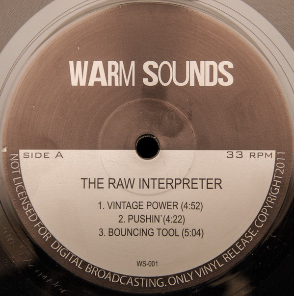 The Raw Interpreter - Vintage Power | Warm Sounds (WS-001) - main The Raw Interpreter - Vintage Power | Warm Sounds (WS-001) - main