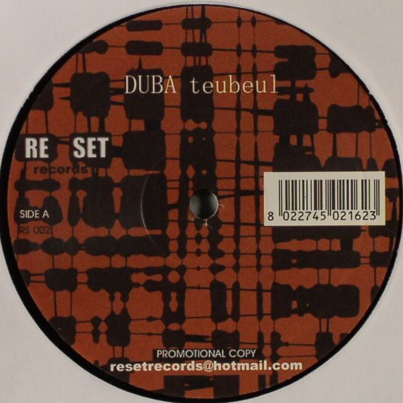 Duba - Teubeul | Reset Records (RS 002) - main