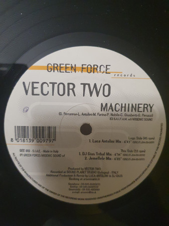 Vector Two - Machinery | Green Force (GEE 012) - 2