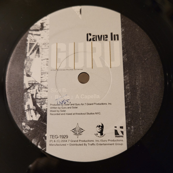 Guru - Cave In | Traffic Entertainment Group (TEG 1929) - 4