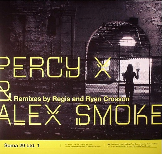 Percy X & Alex Smoke - Soma 20 Ltd. 1 | Soma Quality Recordings (SOMA20LTD 1) - main Percy X & Alex Smoke - Soma 20 Ltd. 1 | Soma Quality Recordings (SOMA20LTD 1) - main