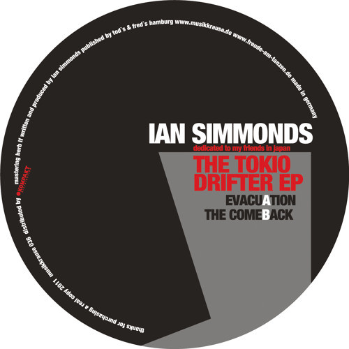 Ian Simmonds - The Tokio Drifter EP | Musik Krause (mk 36) - 3 Ian Simmonds - The Tokio Drifter EP | Musik Krause (mk 36) - 3