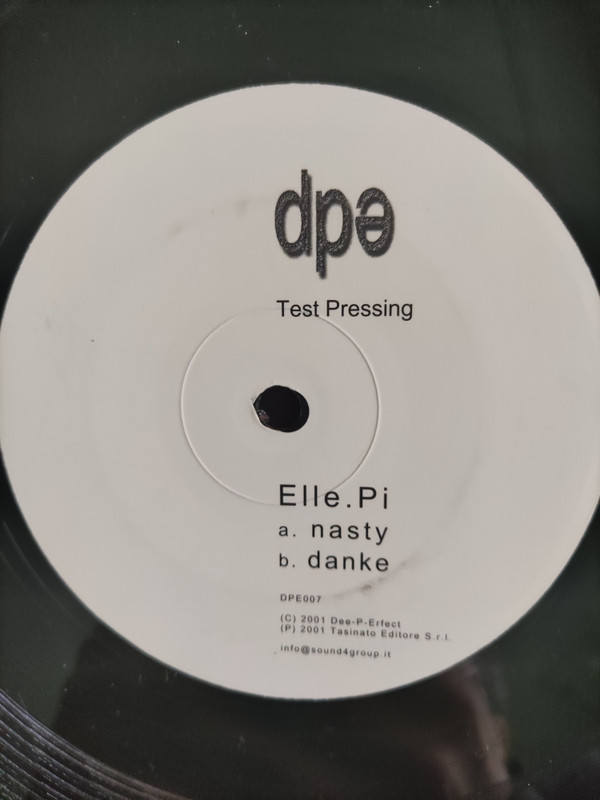 Elle.Pi - Nasty | Dee-P-erfect (DPE007) - main