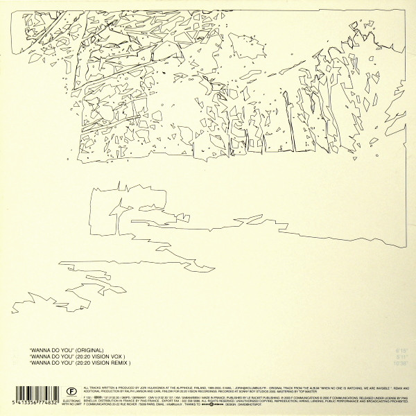 Jori Hulkkonen - Wanna Do You | F Communications (F 132) - 4 Jori Hulkkonen - Wanna Do You | F Communications (F 132) - 4