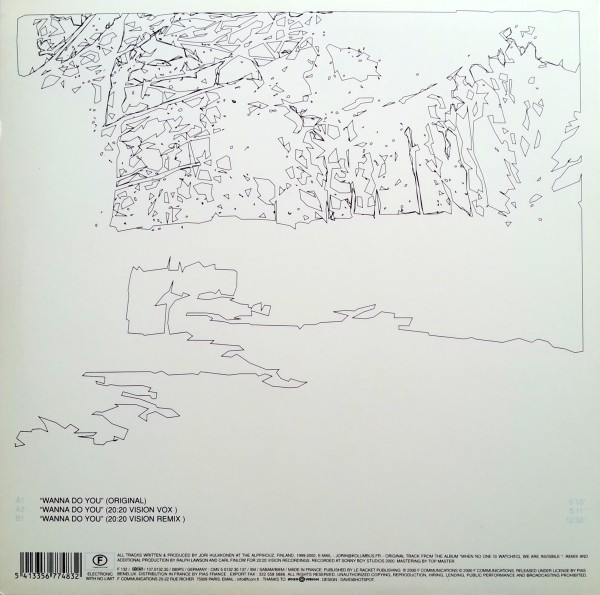 Jori Hulkkonen - Wanna Do You | F Communications (F 132) - 2 Jori Hulkkonen - Wanna Do You | F Communications (F 132) - 2