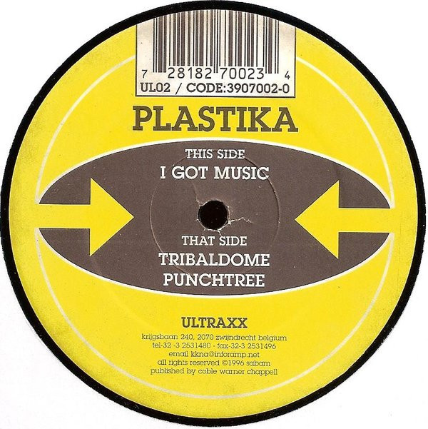 Plastika - I Got Music | Ultraxx (UL02)