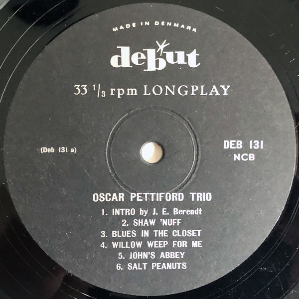 Coleman Hawkins  &  Bud Powell  &  Oscar Pettiford  &  Kenny Clarke - The Essen Jazz Festival All Stars | Debut Records (DEB-131) - 2