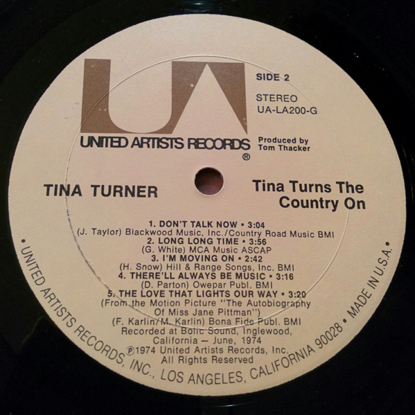 Tina Turns The Country On
