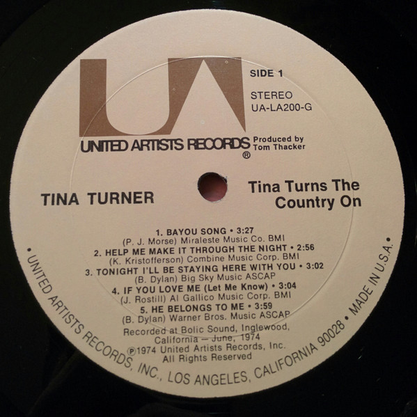 Tina Turns The Country On