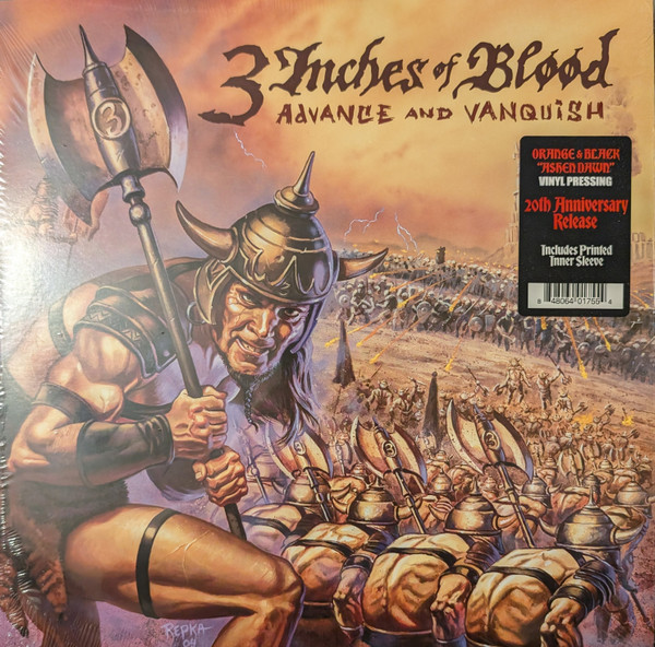 3 Inches Of Blood - Advance And Vanquish | Roadrunner Records (RGM-1655)