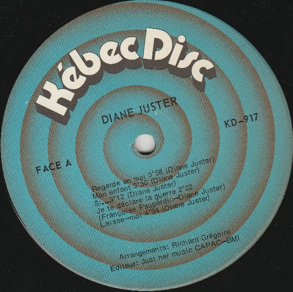 Diane Juster - Regarde En Moi | Kébec-Disc (KD-917) - 3