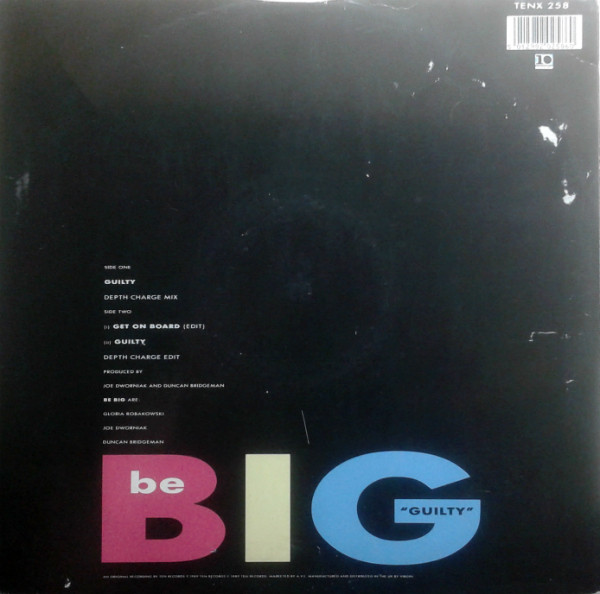 Be Big - Guilty | 10 Records (TENX 258) - 2