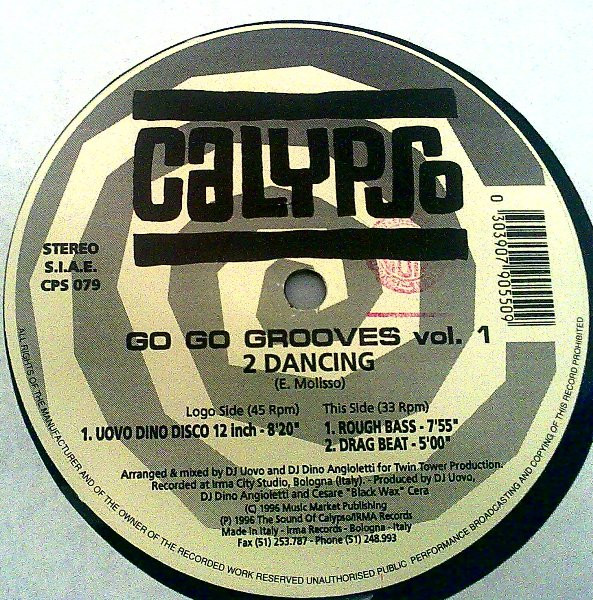 Go Go Grooves Vol. 1 - 2 Dancing | Calypso Records (CPS 079) - 3 Go Go Grooves Vol. 1 - 2 Dancing | Calypso Records (CPS 079) - 3
