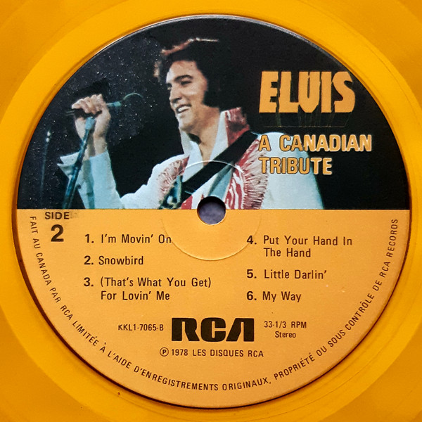 Elvis Presley - A Canadian Tribute | RCA (KKL1-7065) - 4