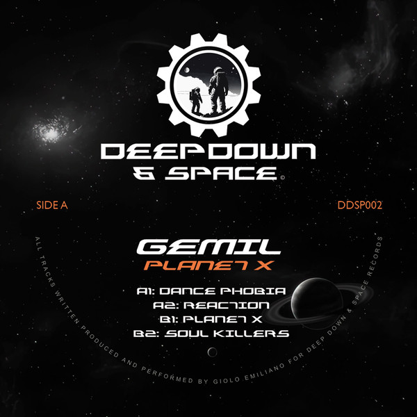 Gemil - Planet X | Deep Down Space Records (DDSP002) - main