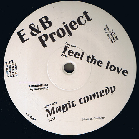 E & B Project - Feel The Love | Go For It (GO 9605) - main