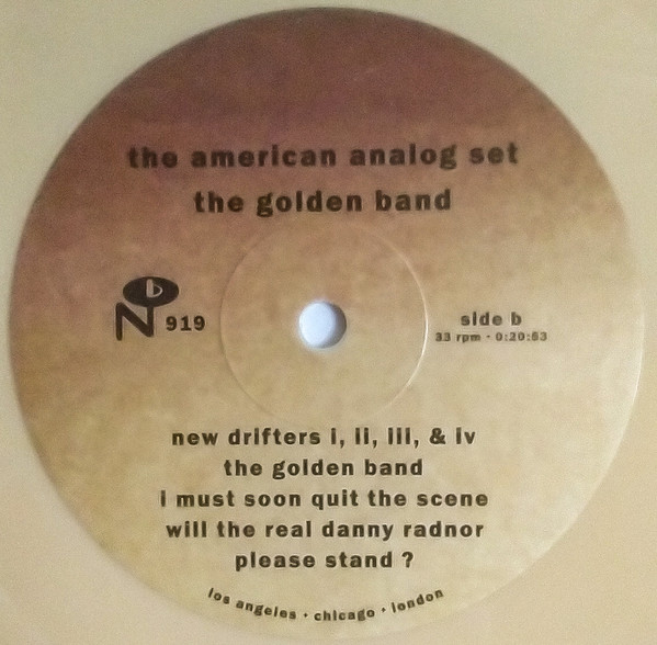 The American Analog Set - The Golden Band | Numero Group (NUM919) - 4