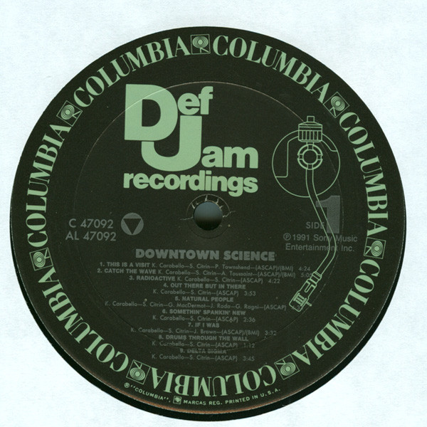 Downtown Science - Downtown Science | Def Jam Recordings (C 47092) - 3