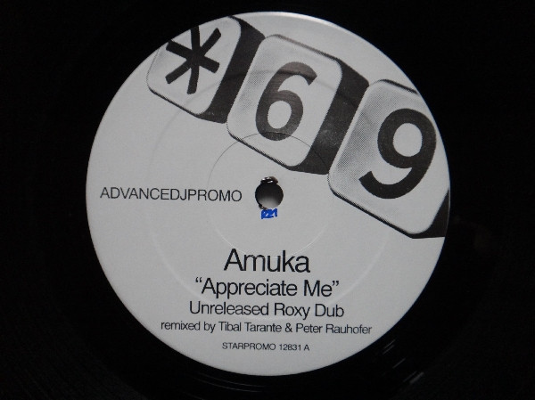 Amuka / Peter Presta & Renée Stakey - Appreciate Me / Find Myself | Star 69 Records (STARPROMO 12831)