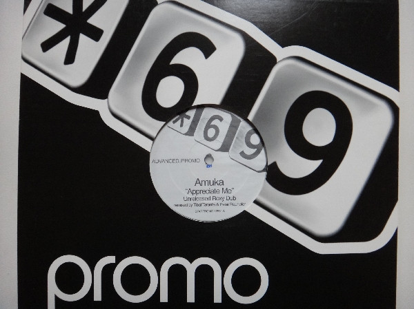 Amuka / Peter Presta & Renée Stakey - Appreciate Me / Find Myself | Star 69 Records (STARPROMO 12831) - 3