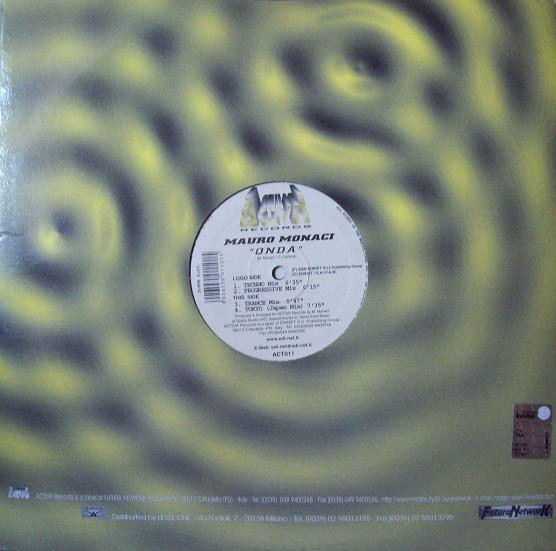Mauro Monaci - Onda | Activa Records (ACT011) - 4 Mauro Monaci - Onda | Activa Records (ACT011) - 4