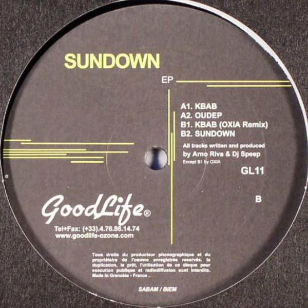 Arno Riva & DJ Speep - Sundown EP | GoodLife (GL11) - 2