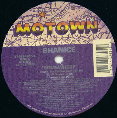 Shanice - Somewhere | Motown (374 634 853-1) - main Shanice - Somewhere | Motown (374 634 853-1) - main