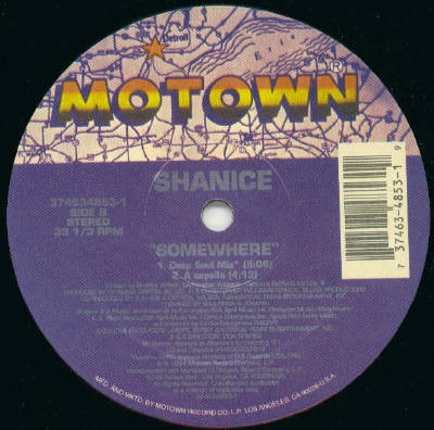 Shanice - Somewhere | Motown (374 634 853-1) - 2 Shanice - Somewhere | Motown (374 634 853-1) - 2