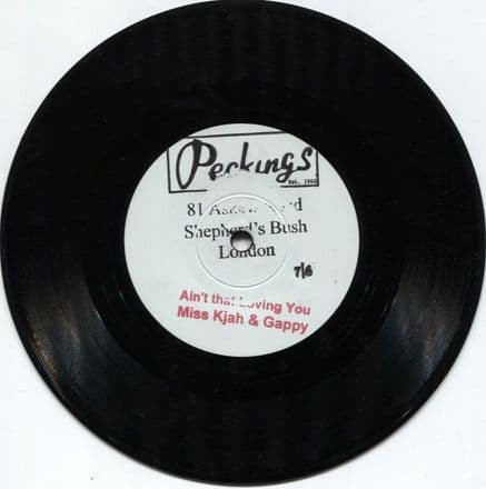 Miss Kjah & Gappy - Ain't That Loving You | Peckings Records (Rudeboy 1)