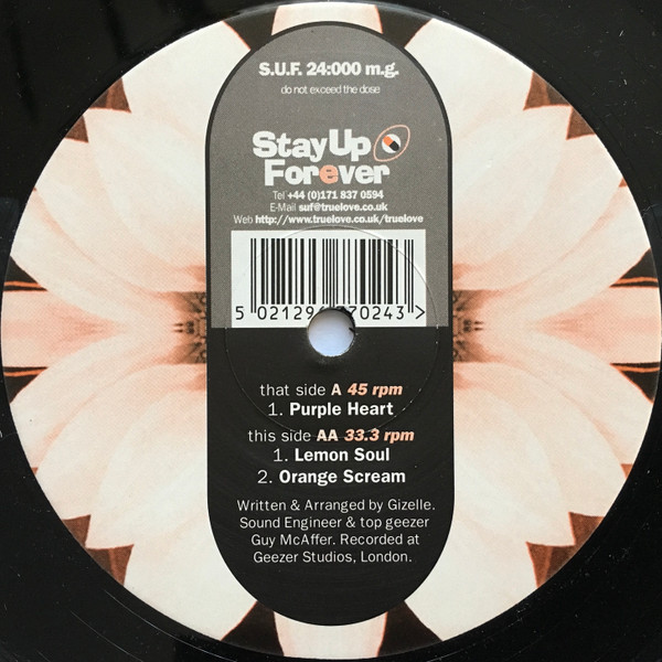 Rebel Yelle - Purple Heart / Lemon Soul / Orange Scream | Stay Up Forever (S.U.F. 24:000 m.g.) - 2 Rebel Yelle - Purple Heart / Lemon Soul / Orange Scream | Stay Up Forever (S.U.F. 24:000 m.g.) - 2