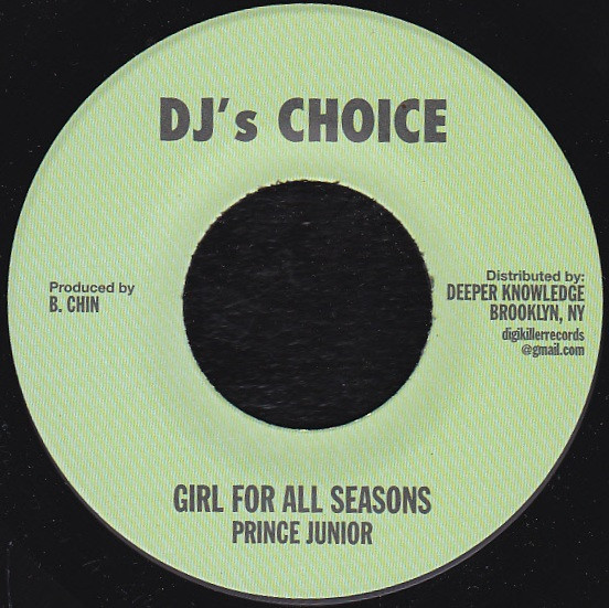 Prince Junior - Girl For All Seasons | DJ's Choice (DKR-057) Prince Junior - Girl For All Seasons | DJ's Choice (DKR-057)