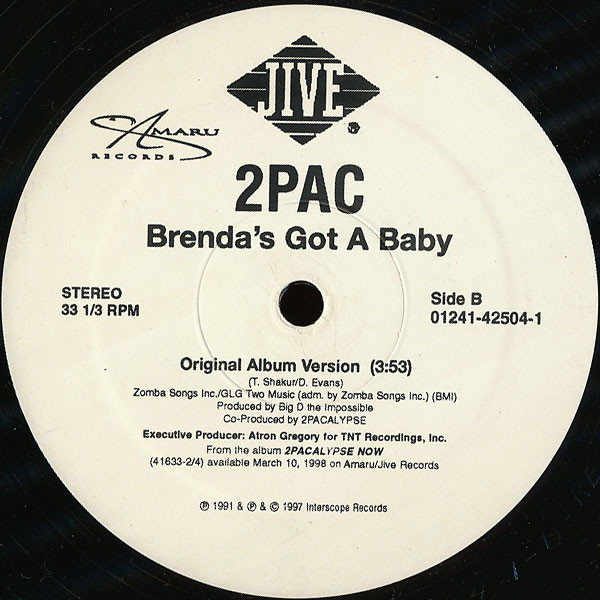 2Pac Featuring Eric Williams - Do For Love | Amaru Records (01241-42504-1) - 3 2Pac Featuring Eric Williams - Do For Love | Amaru Records (01241-42504-1) - 3