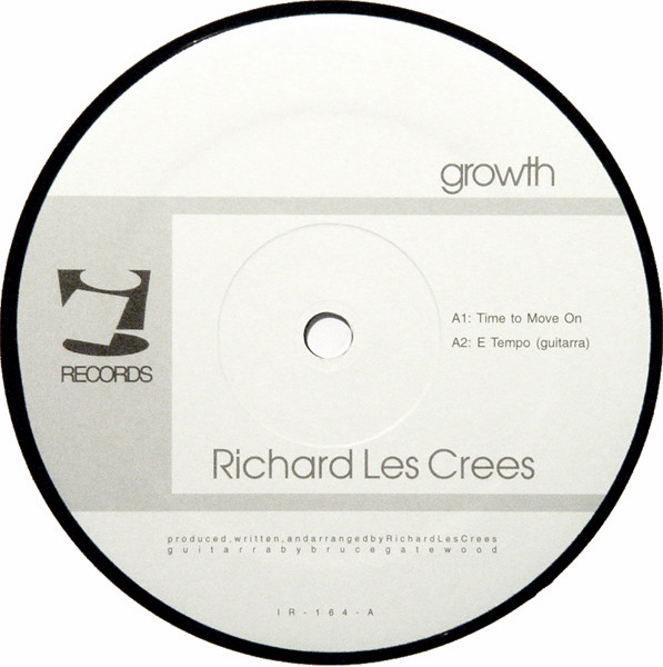 Richard Les Crees - Growth | i! Records (IR-164) - main Richard Les Crees - Growth | i! Records (IR-164) - main