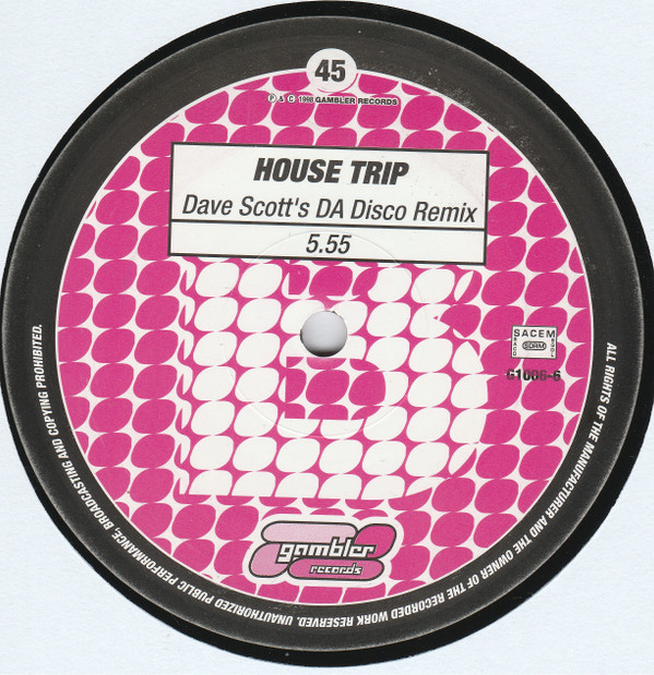 DJ Paul One vs. Dave Scott - House Trip | Gambler Records (G1006-6) - 4