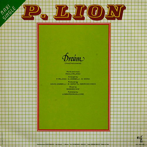 P. Lion - Dream | American Disco (MIX AMD 009) - 2
