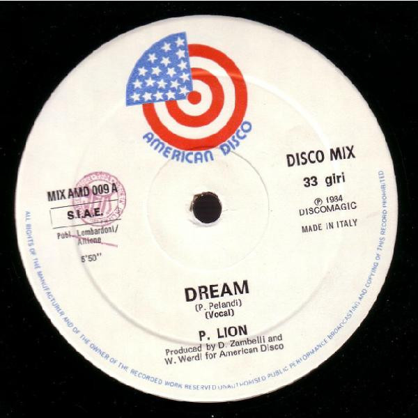 P. Lion - Dream | American Disco (MIX AMD 009) - 3