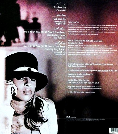 Mary J. Blige - I Can Love You | MCA Records (MCA24-55363) - 2 Mary J. Blige - I Can Love You | MCA Records (MCA24-55363) - 2