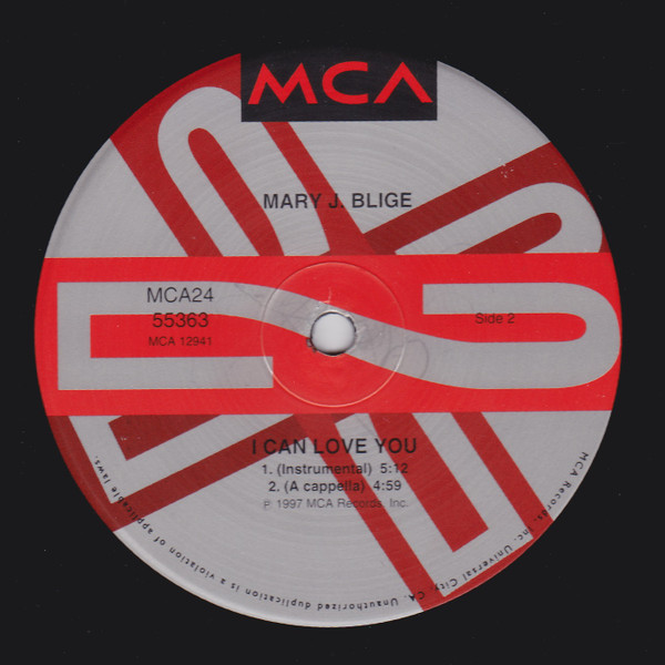 Mary J. Blige - I Can Love You | MCA Records (MCA24-55363) - 4 Mary J. Blige - I Can Love You | MCA Records (MCA24-55363) - 4