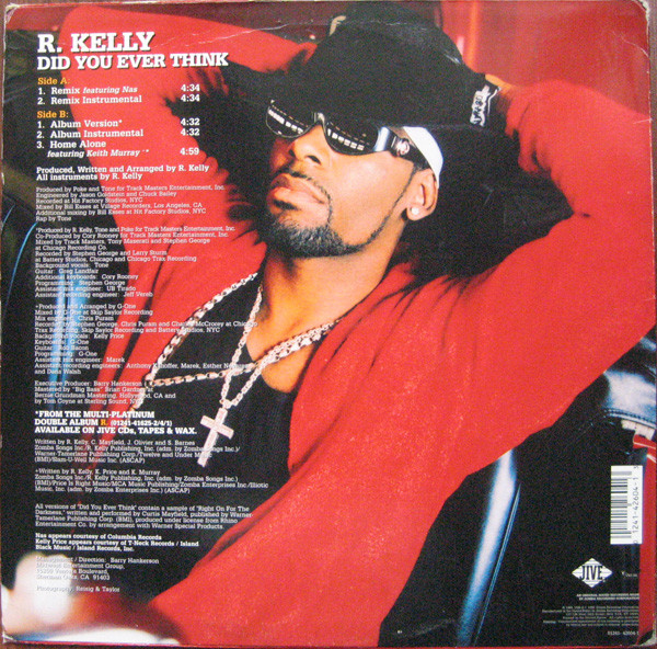 R. Kelly - Did You Ever Think | Jive (01241-42604-1) - 4 R. Kelly - Did You Ever Think | Jive (01241-42604-1) - 4